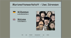 Desktop Screenshot of marionettenbau.de
